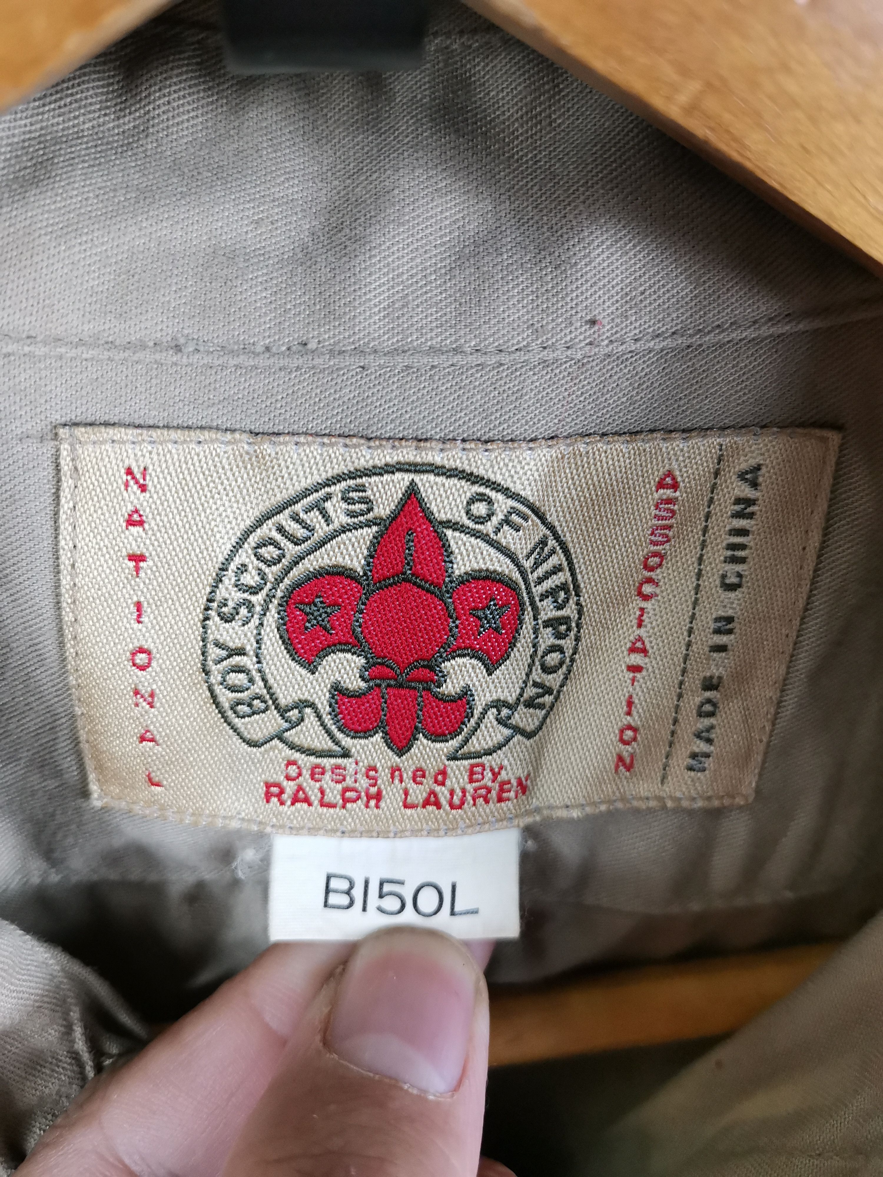 Polo Ralph Lauren Vintage 90s Ralph Lauren Boy Scout Of Nippon Shirt Size US M / EU 48-50 / 2 - 6 Thumbnail