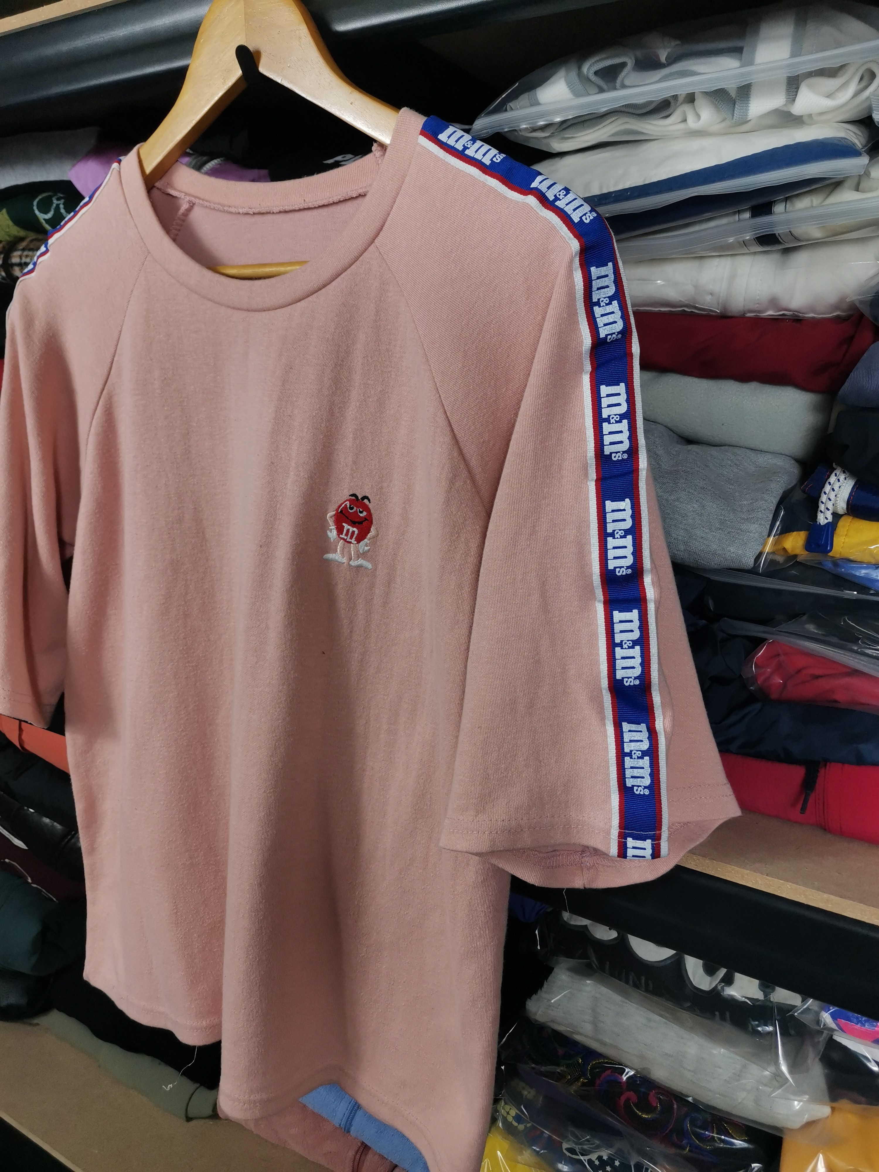Japanese Brand Vintage m&m's Side Tape Promo Tee Tshirt Size US XL / EU 56 / 4 - 2 Thumbnail