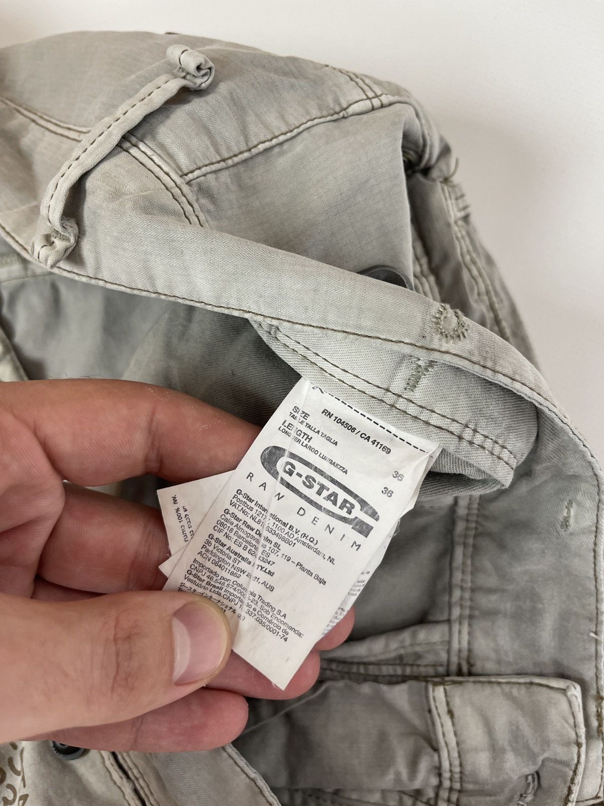 G-Star G-Star Raw RAFF JACK LOOSE TAPERED DENIM JEANS PANTS Size US 36 / EU 52 - 16 Thumbnail
