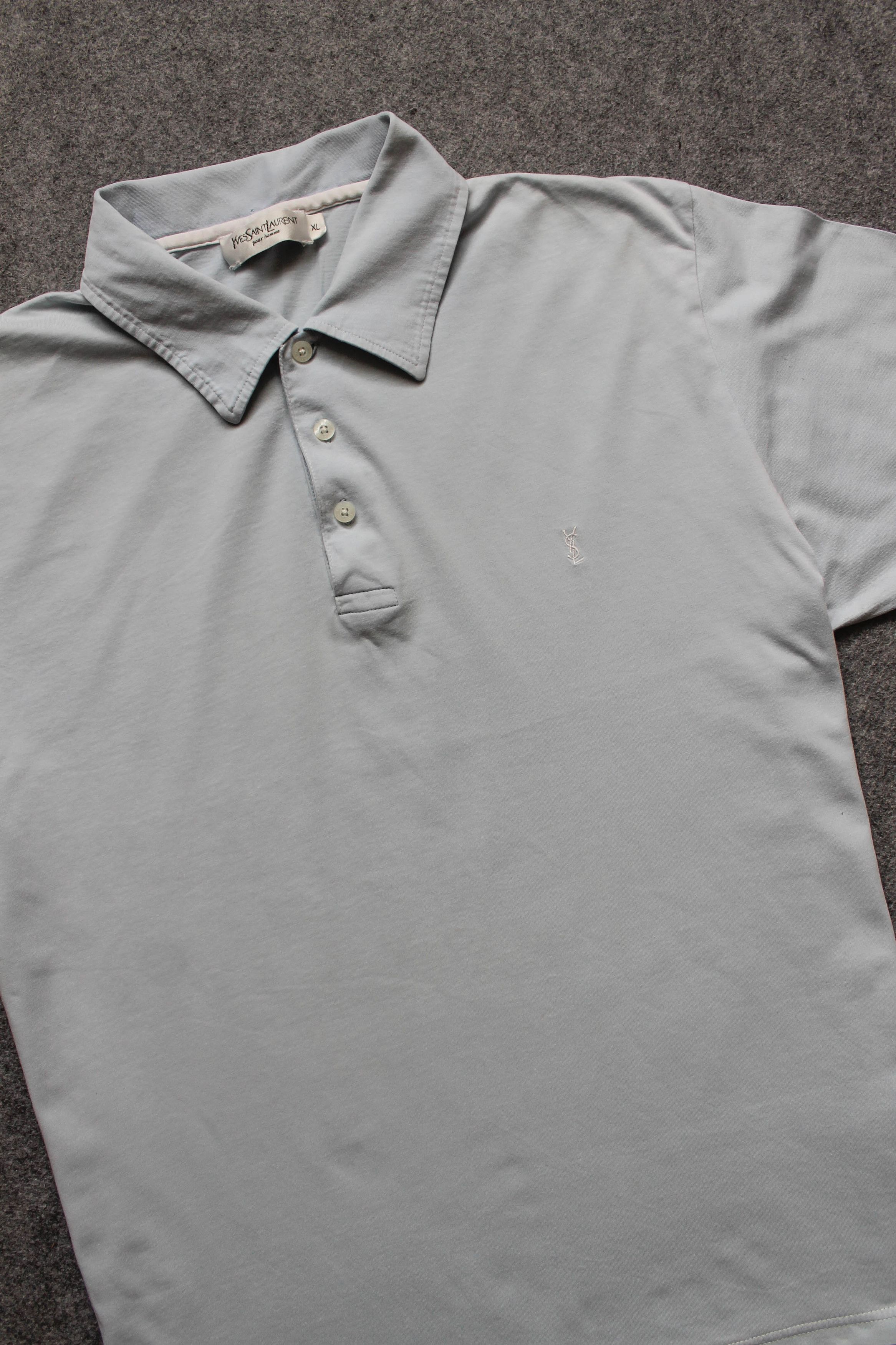 Yves Saint Laurent Yves Saint Laurent Pour Homme mens YSL Logo polo Size US XL / EU 56 / 4 - 3 Thumbnail