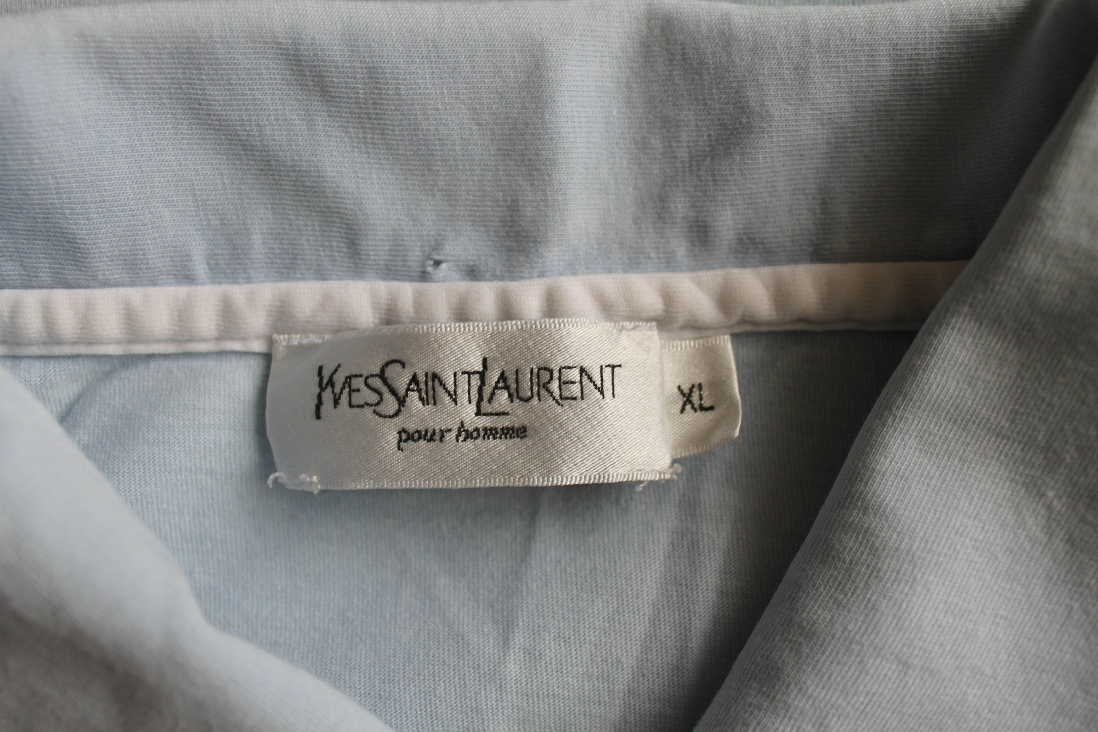 Yves Saint Laurent Yves Saint Laurent Pour Homme mens YSL Logo polo Size US XL / EU 56 / 4 - 5 Thumbnail