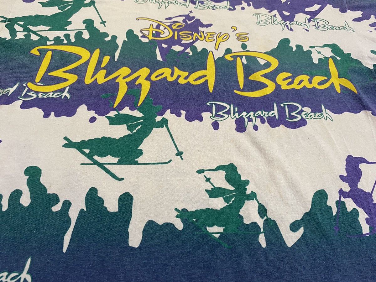 Disney × Mickey Mouse × Vintage VINTAGE BLIZZARD BEACH DISNEY CARTOON FULL PRINT DESIGN Size US XL / EU 56 / 4 - 3 Thumbnail