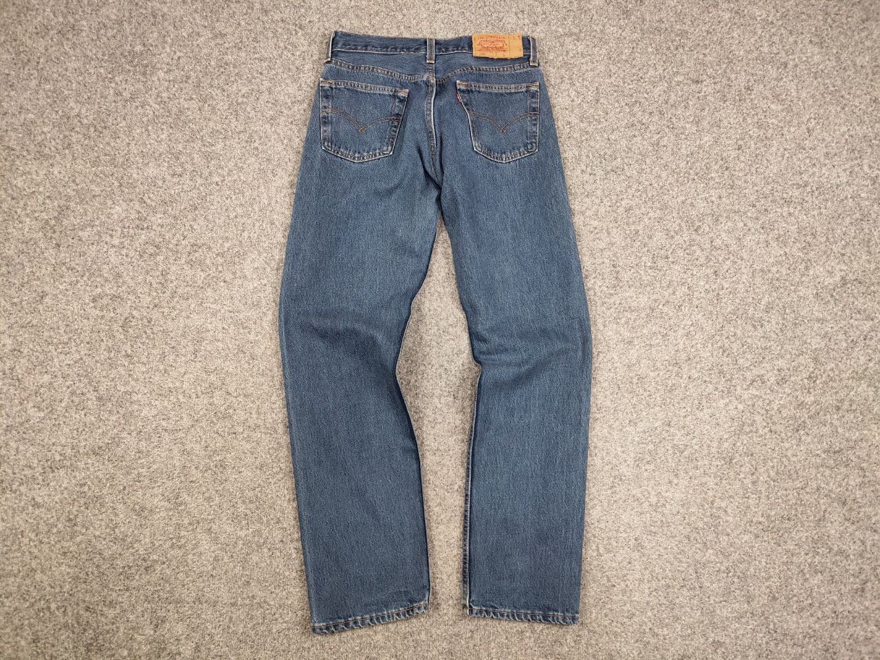 Levi's Vintage 90's levis 501 student Blue Denim Jeans Made in USA Size 30" / US 8 / IT 44 - 13 Thumbnail