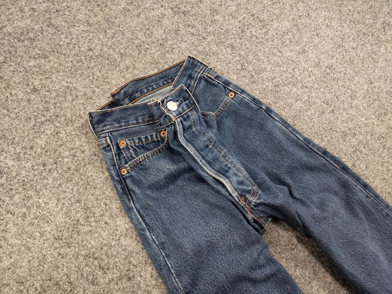 Levi's Vintage 90's levis 501 student Blue Denim Jeans Made in USA Size 30" / US 8 / IT 44 - 10 Thumbnail