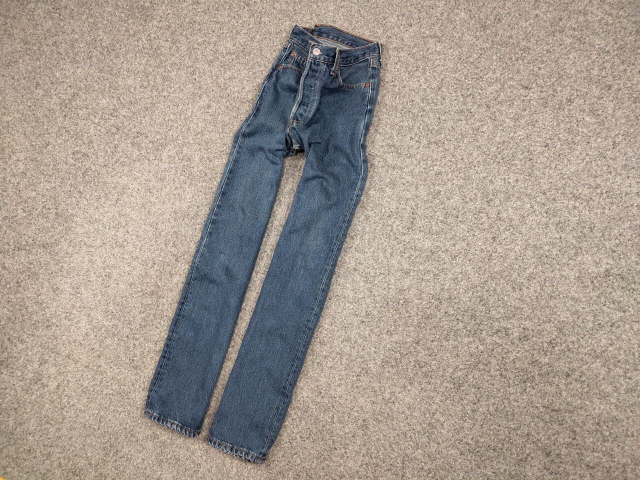 Levi's Vintage 90's levis 501 student Blue Denim Jeans Made in USA Size 30" / US 8 / IT 44 - 3 Thumbnail