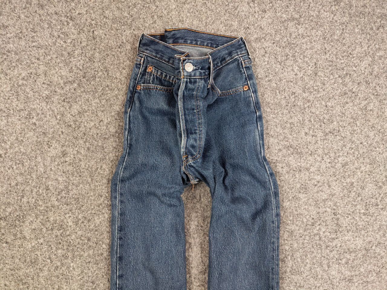 Levi's Vintage 90's levis 501 student Blue Denim Jeans Made in USA Size 30" / US 8 / IT 44 - 7 Thumbnail