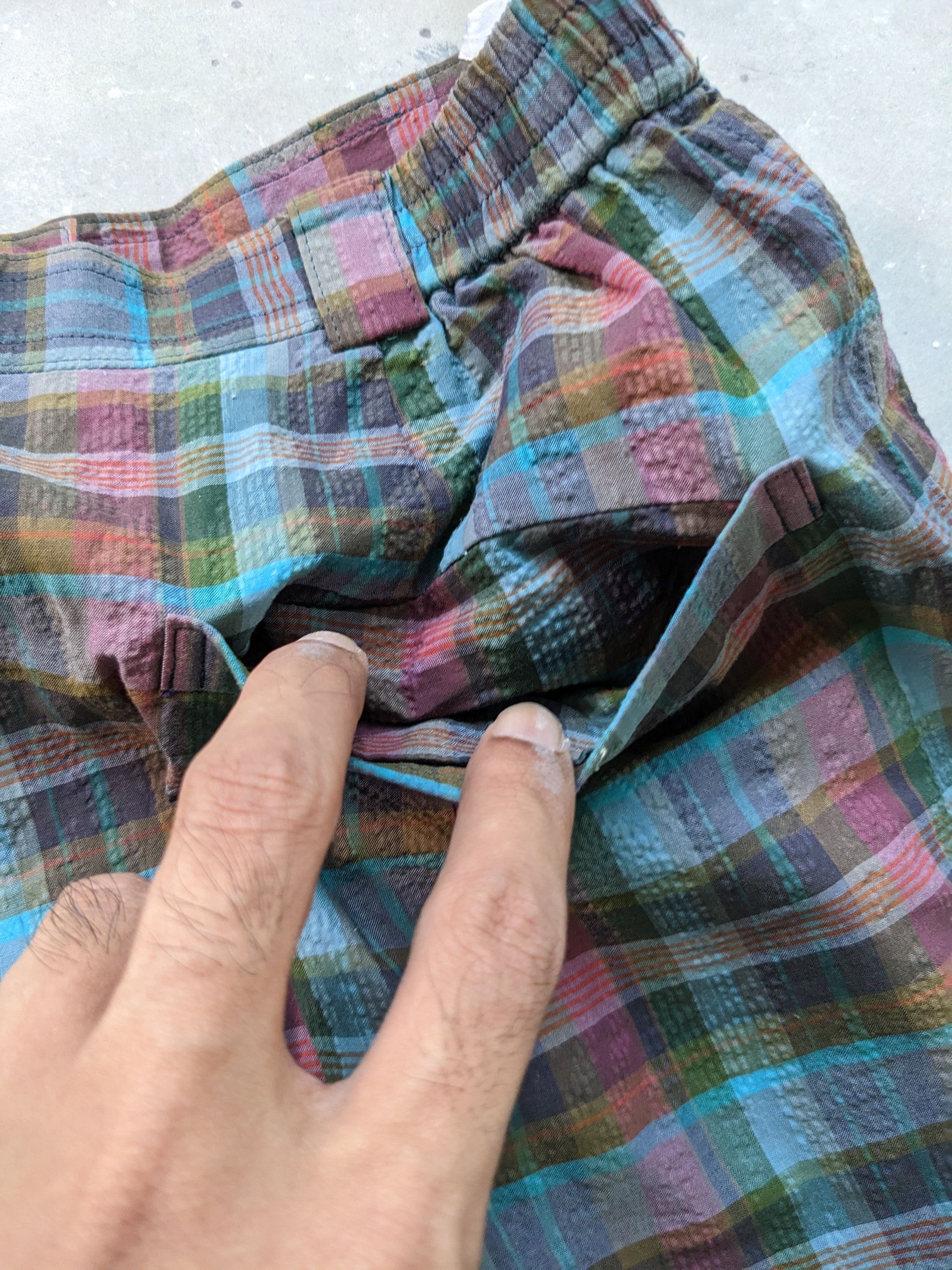 Christian Dior Monsieur × Designer Christian Dior Checkered Pants Punk Style Size 25" / US 0 / IT 36 - 15 Thumbnail