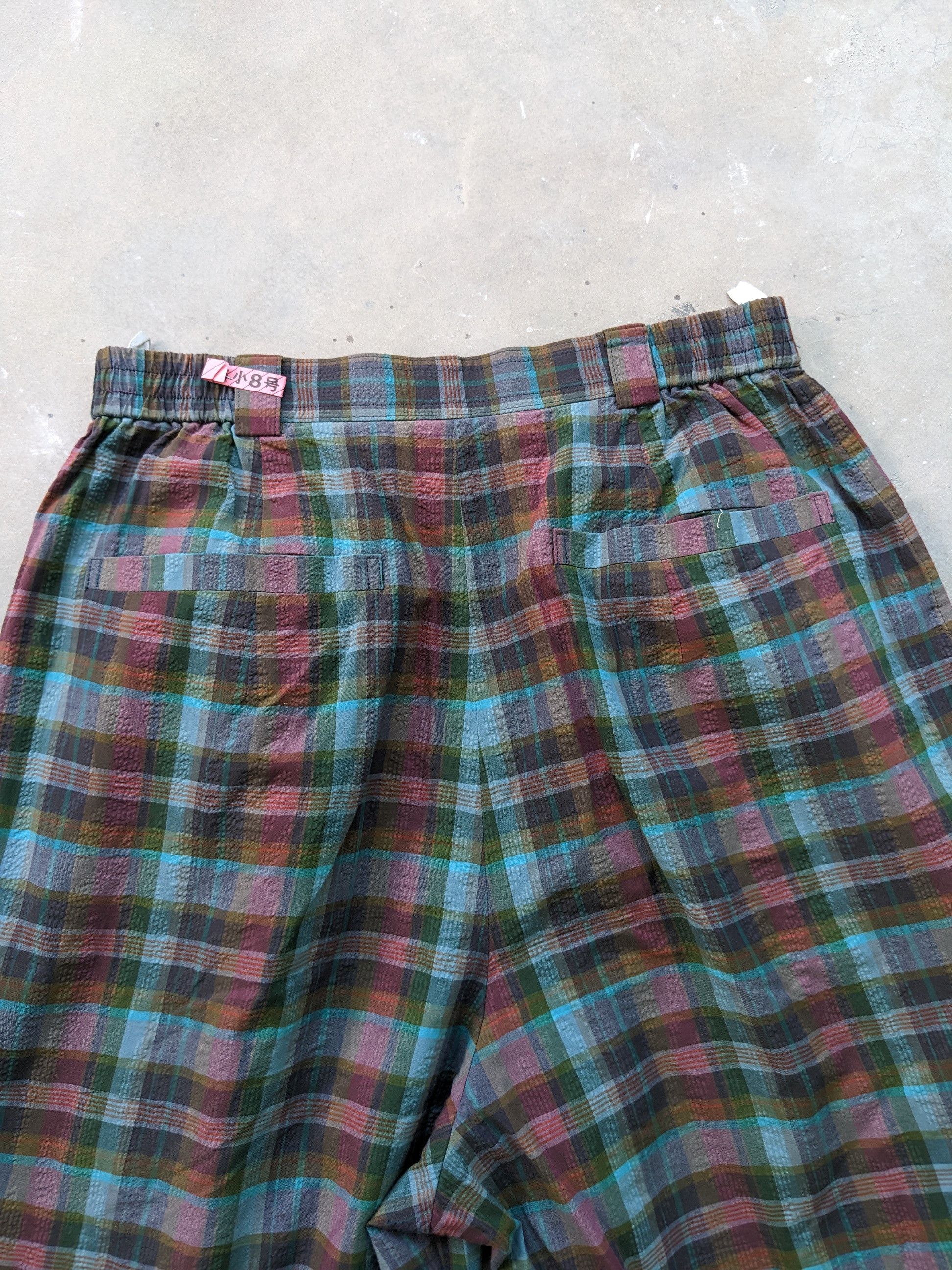 Christian Dior Monsieur × Designer Christian Dior Checkered Pants Punk Style Size 25" / US 0 / IT 36 - 13 Thumbnail