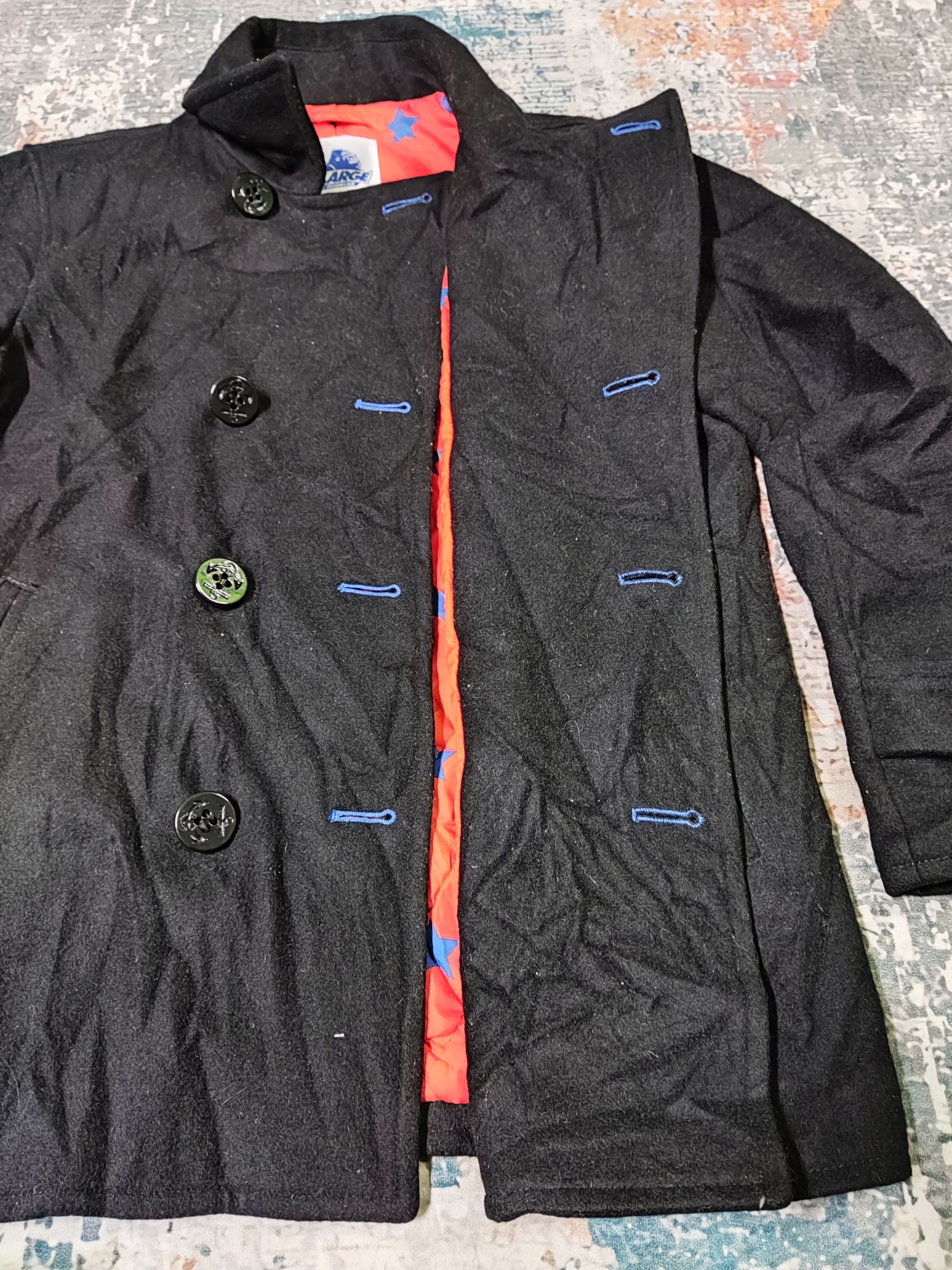 Alpha Industries × Hysteric Glamour × Xlarge X-Large Los Angeles X Alpha Industries Pea Coat Size US M / EU 48-50 / 2 - 3 Thumbnail