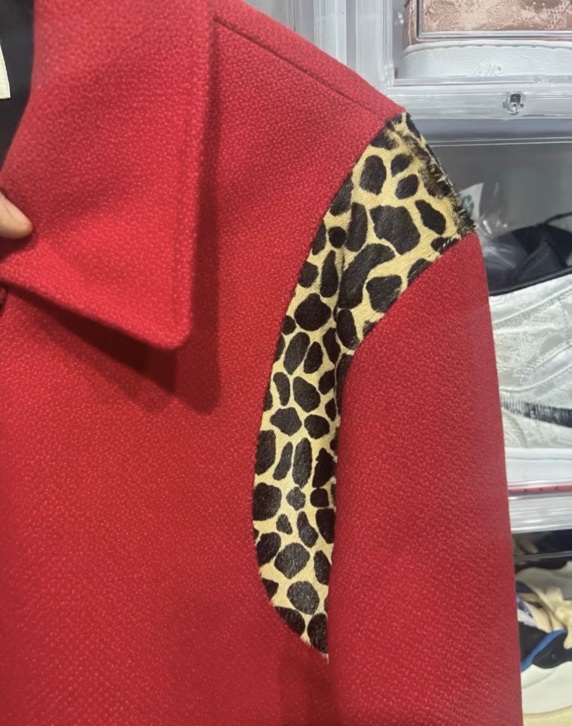 Saint Laurent Paris Saint Laurent Paris Teddy Leopard JKT size 48 Size US M / EU 48-50 / 2 - 5 Thumbnail