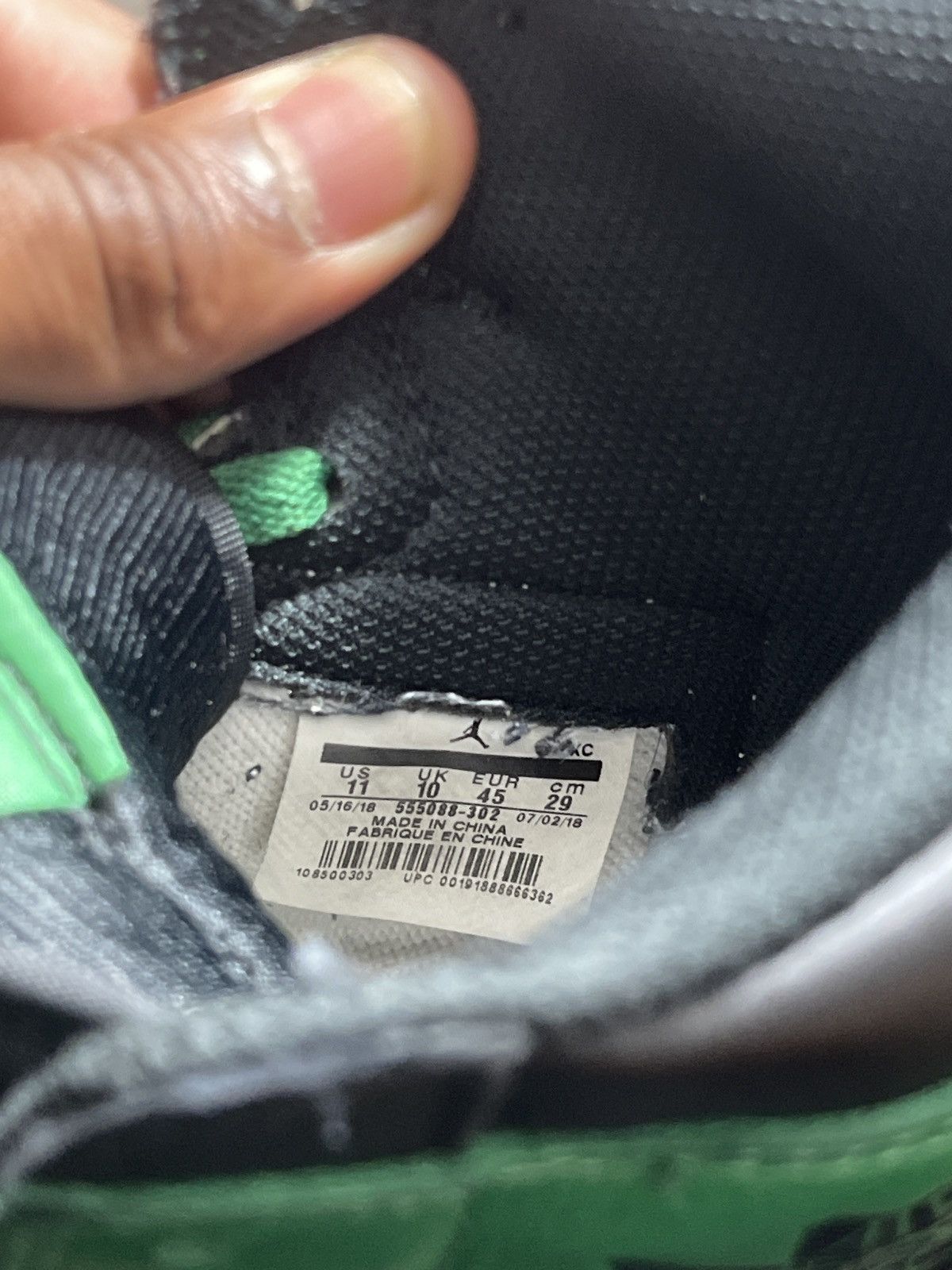 Jordan Brand × Nike Jordan 1 Pine Green Size US 11 / EU 44 - 11 Thumbnail