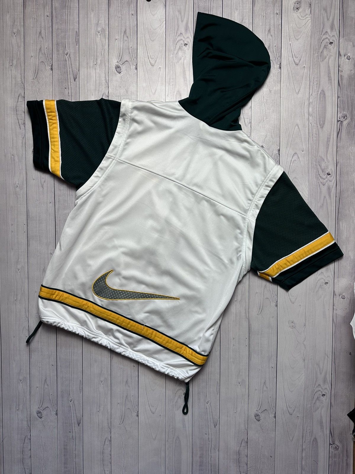 Nike × Vintage Vintage Nike jacket hoodie big logo size M rare Size US M / EU 48-50 / 2 - 1 Thumbnail