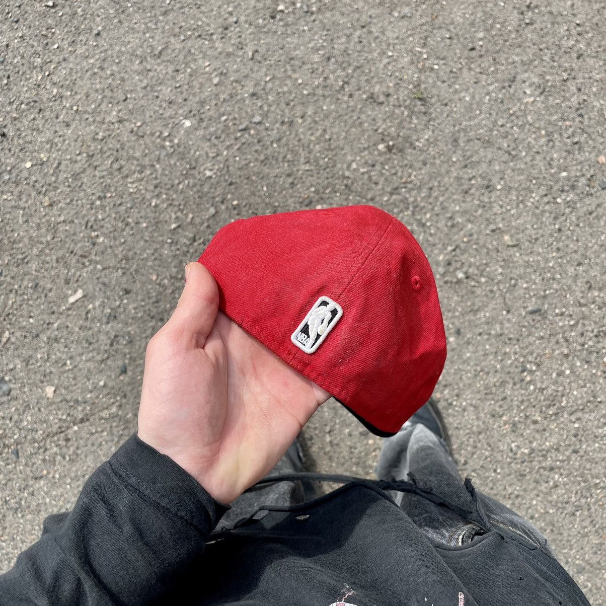Vintage Vintage 90s Chicago Bulls NBA Trucker Cap Streetwear Boxy OS Size ONE SIZE - 4 Thumbnail