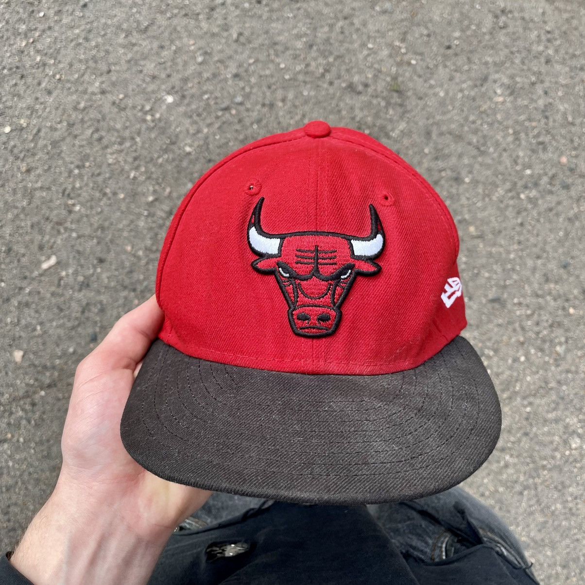 Vintage Vintage 90s Chicago Bulls NBA Trucker Cap Streetwear Boxy OS Size ONE SIZE - 2 Thumbnail