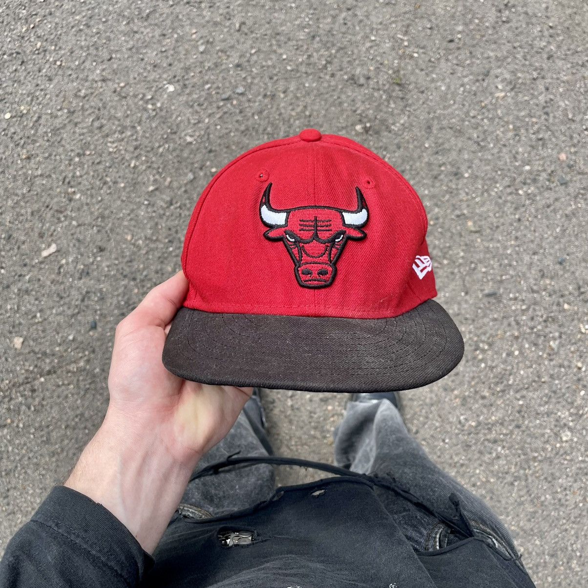 Vintage Vintage 90s Chicago Bulls NBA Trucker Cap Streetwear Boxy OS Size ONE SIZE - 1 Thumbnail