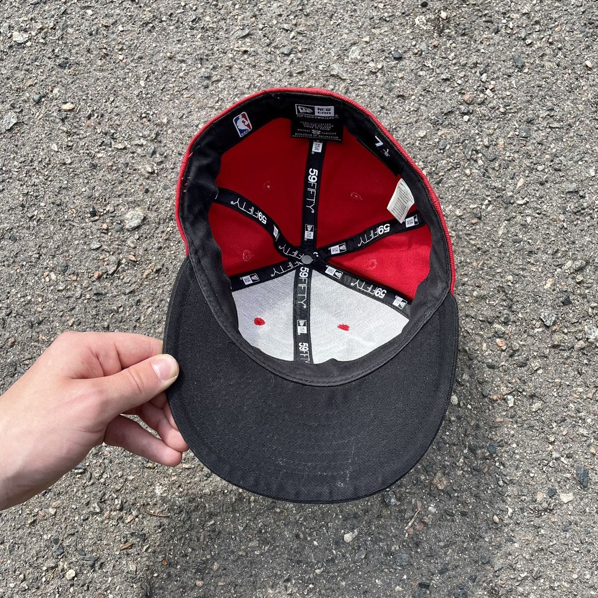 Vintage Vintage 90s Chicago Bulls NBA Trucker Cap Streetwear Boxy OS Size ONE SIZE - 5 Thumbnail