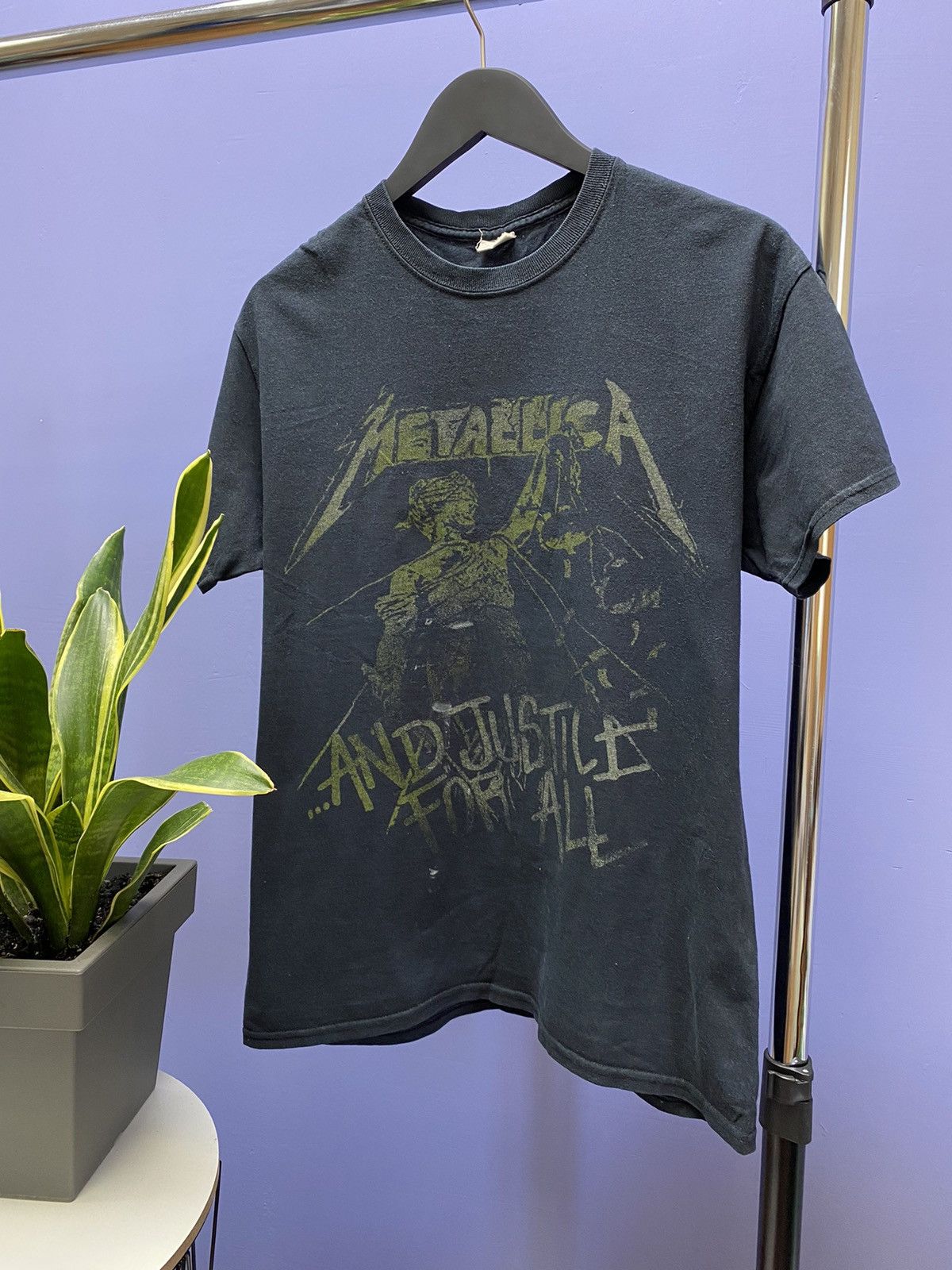 Band Tees × Metallica Metallica And Justice Far All T Shirt Size US M / EU 48-50 / 2 - 2 Thumbnail