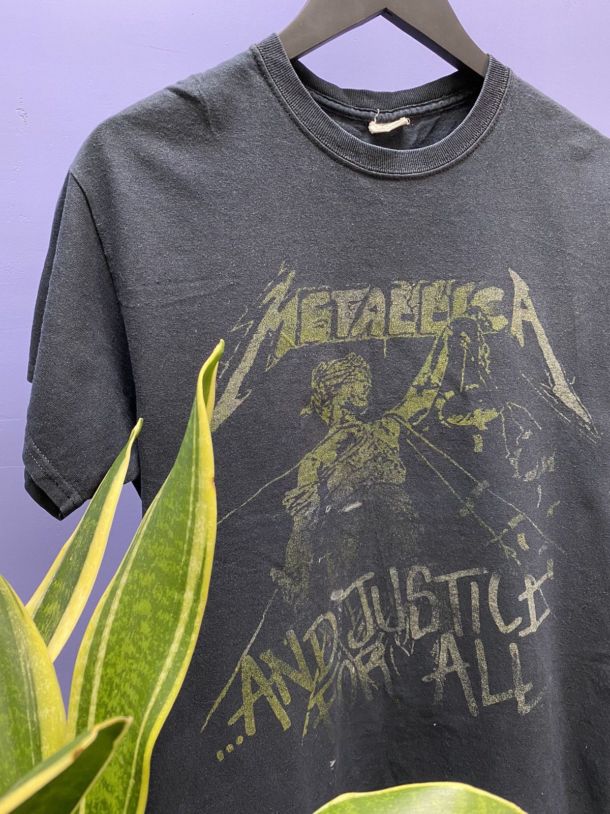 Band Tees × Metallica Metallica And Justice Far All T Shirt Size US M / EU 48-50 / 2 - 7 Thumbnail