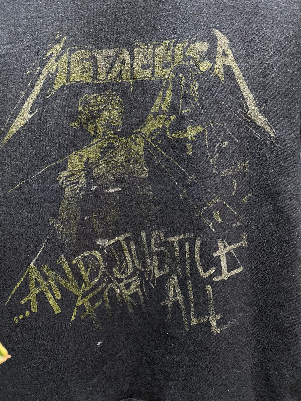 Band Tees × Metallica Metallica And Justice Far All T Shirt Size US M / EU 48-50 / 2 - 8 Thumbnail