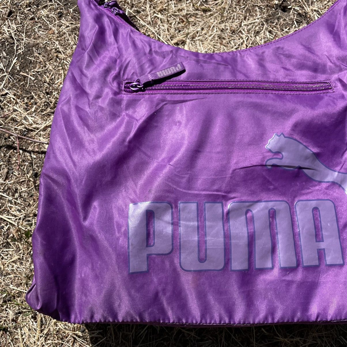 Vintage Vintage 90s Puma Nylon Shopper Bag Y2K Streetwear Washed OS Size ONE SIZE - 2 Thumbnail