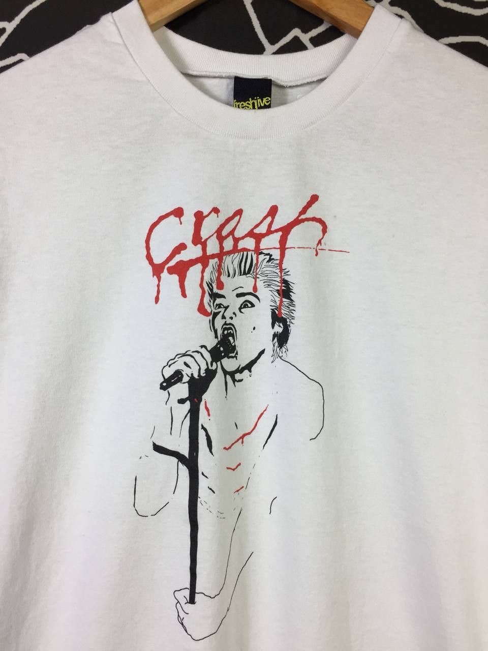Freshjive Vtg Freshjive Darby Crash The Germs Punk Streetwear Tee Size US S / EU 44-46 / 1 - 3 Thumbnail