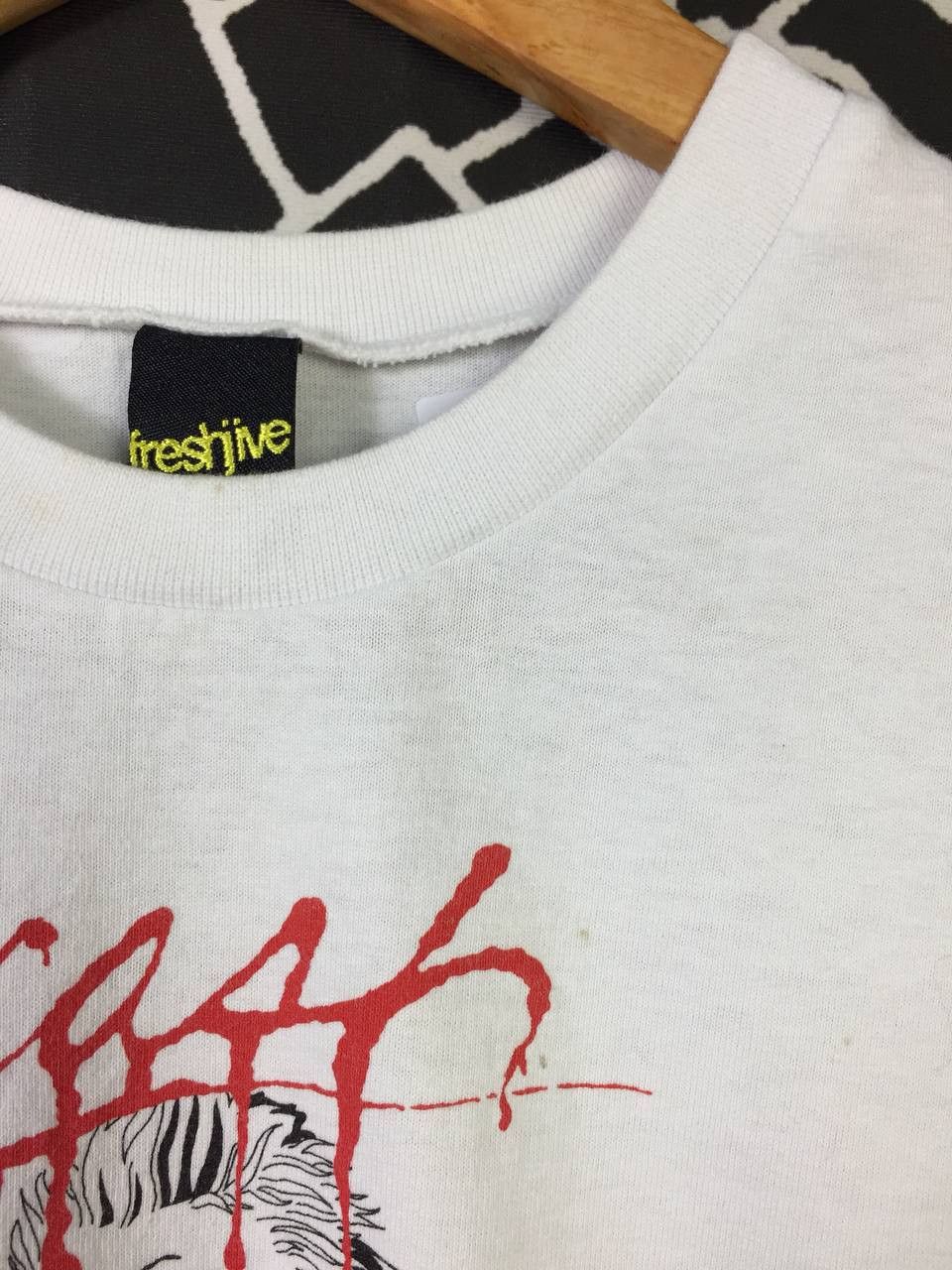 Freshjive Vtg Freshjive Darby Crash The Germs Punk Streetwear Tee Size US S / EU 44-46 / 1 - 5 Thumbnail