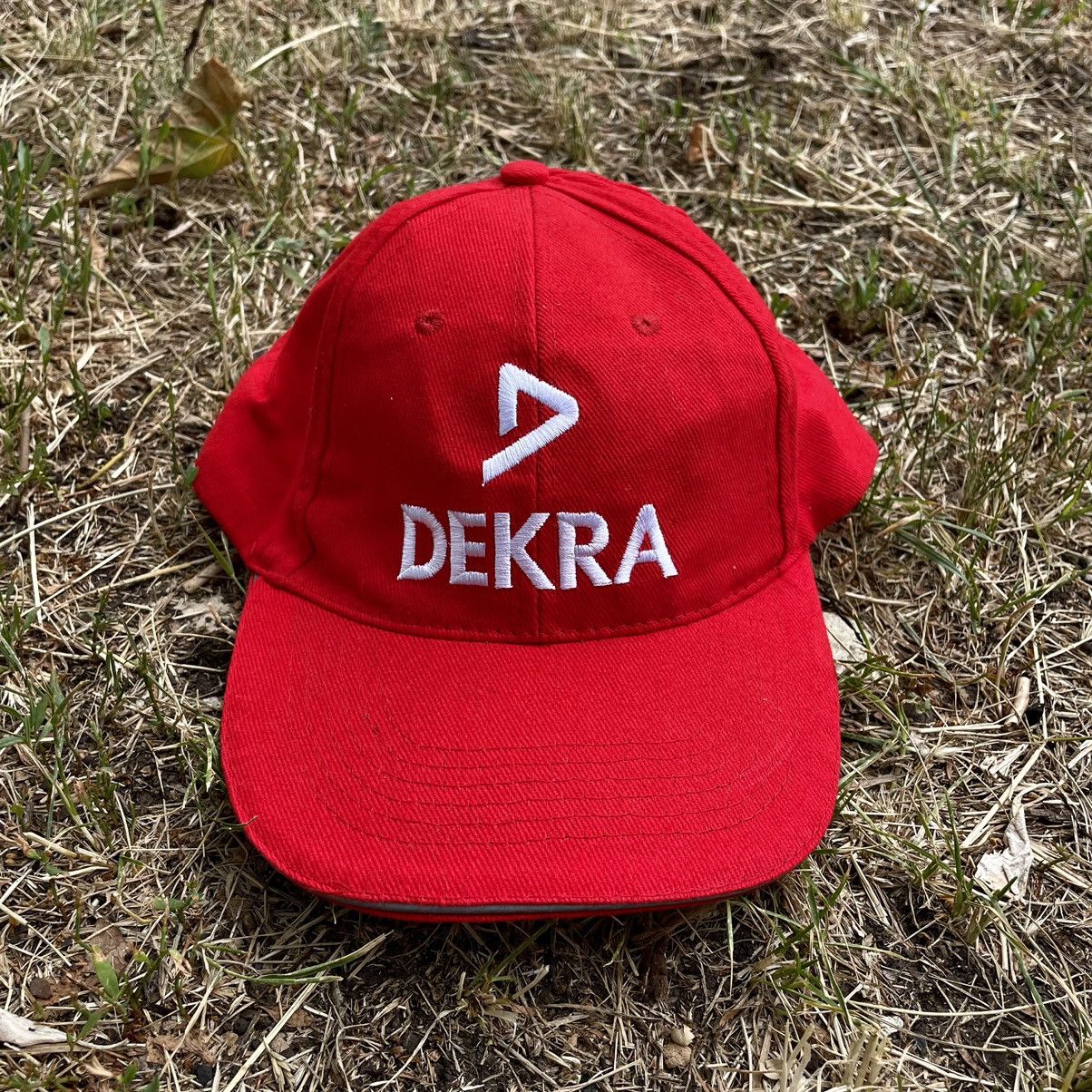 Vintage Vintage 90s Dekra Streetwear Cap Hat Skate Grunge Logo OS Size ONE SIZE - 1 Thumbnail