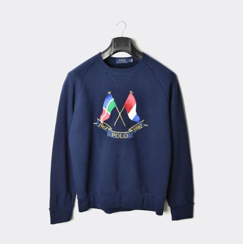 Polo Ralph Lauren Polo Ralph Lauren Cross Flags Sweatshirt Large Size US L / EU 52-54 / 3 - 2 Thumbnail