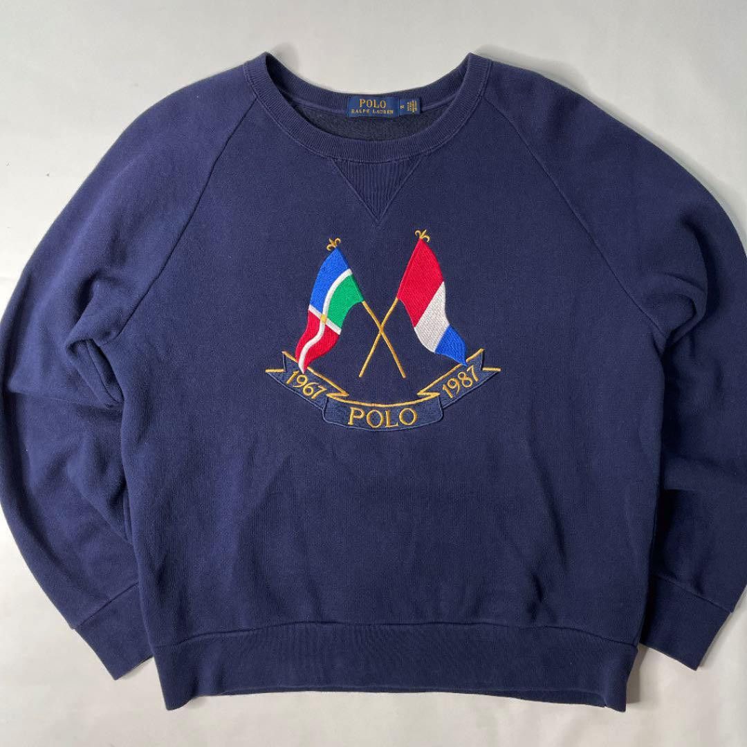 Polo Ralph Lauren Polo Ralph Lauren Cross Flags Sweatshirt Large Size US L / EU 52-54 / 3 - 1 Thumbnail