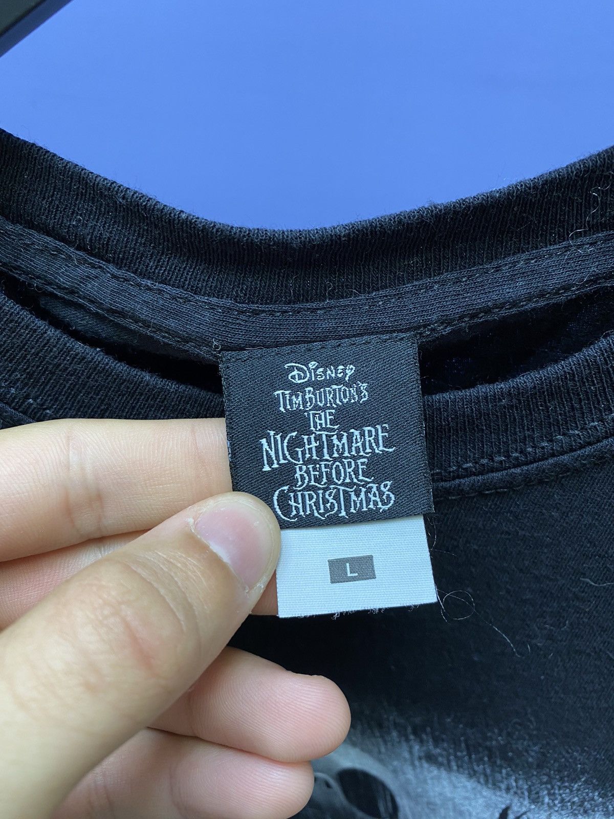 Cartoon Network × Disney The Nightmare Before Christmas T Shirt Tim Burton’s L Men’s Size US L / EU 52-54 / 3 - 10 Thumbnail