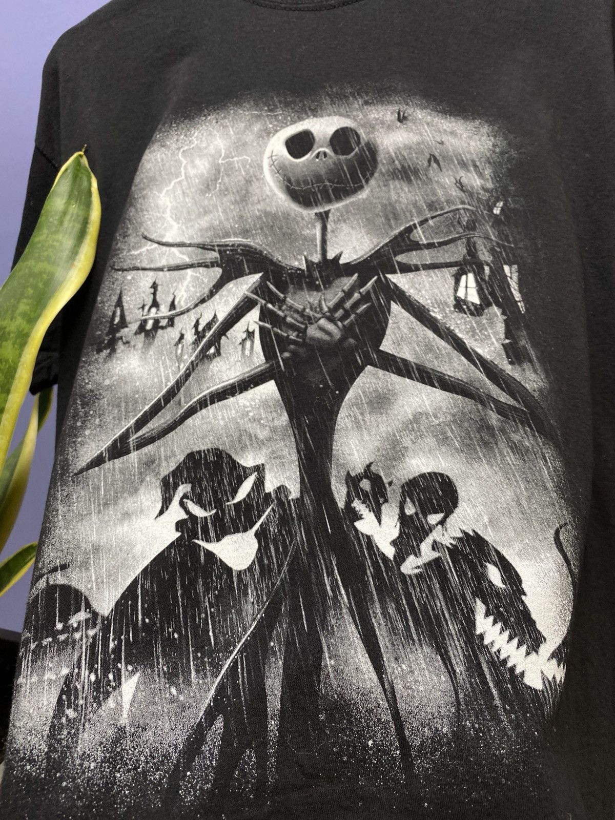 Cartoon Network × Disney The Nightmare Before Christmas T Shirt Tim Burton’s L Men’s Size US L / EU 52-54 / 3 - 8 Thumbnail
