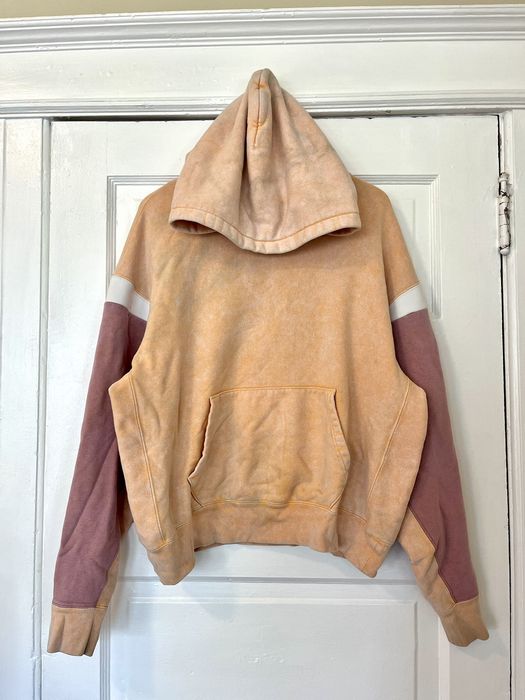 Cav Empt Color block Overdyed Heavy Hoodie Grailed