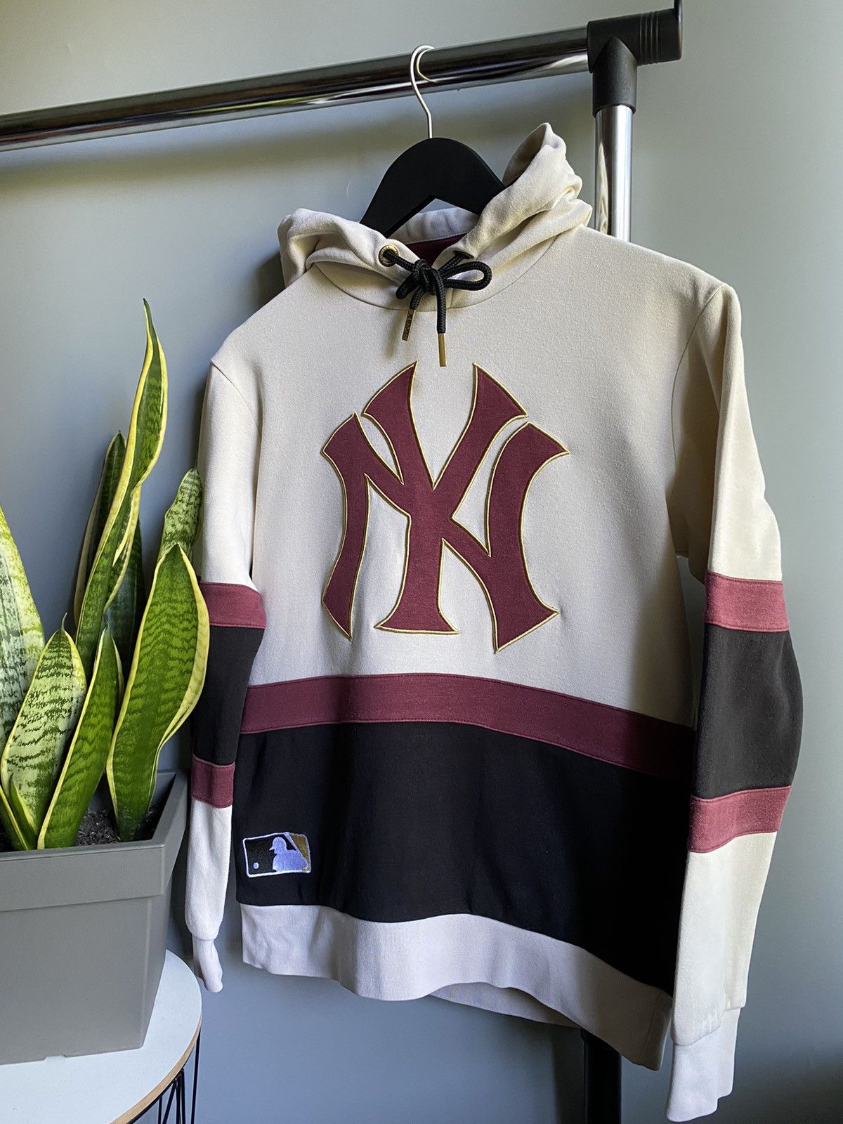 MLB × Majestic × New York Yankees New York Yankees Majestic Big Logo Hoodie Size US XS / EU 42 / 0 - 2 Thumbnail