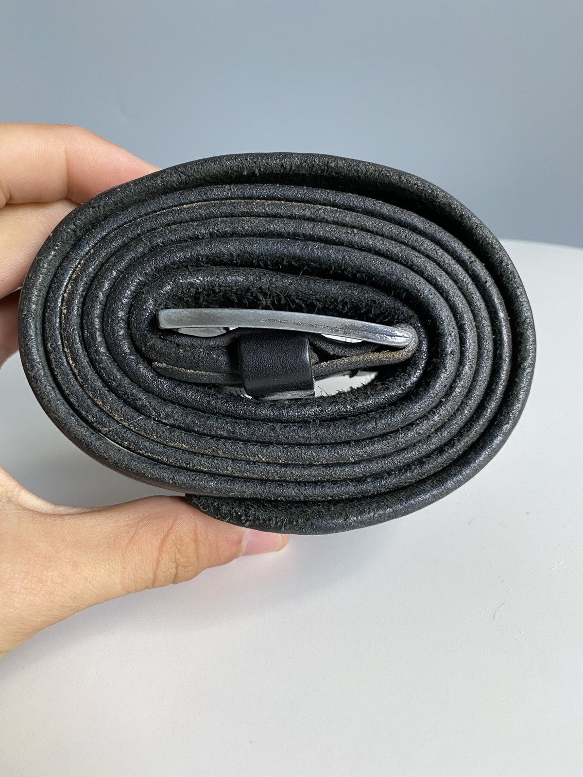 G-Star × Vintage G-Star Raw Leather Belt Size ONE SIZE - 2 Thumbnail