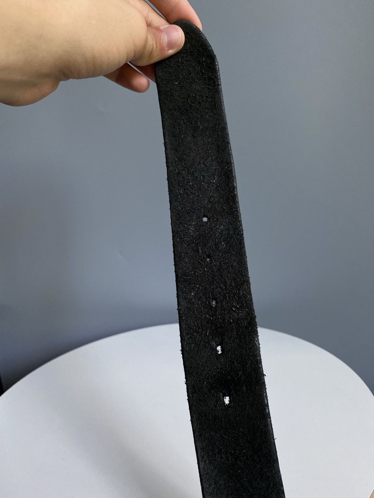 G-Star × Vintage G-Star Raw Leather Belt Size ONE SIZE - 5 Thumbnail