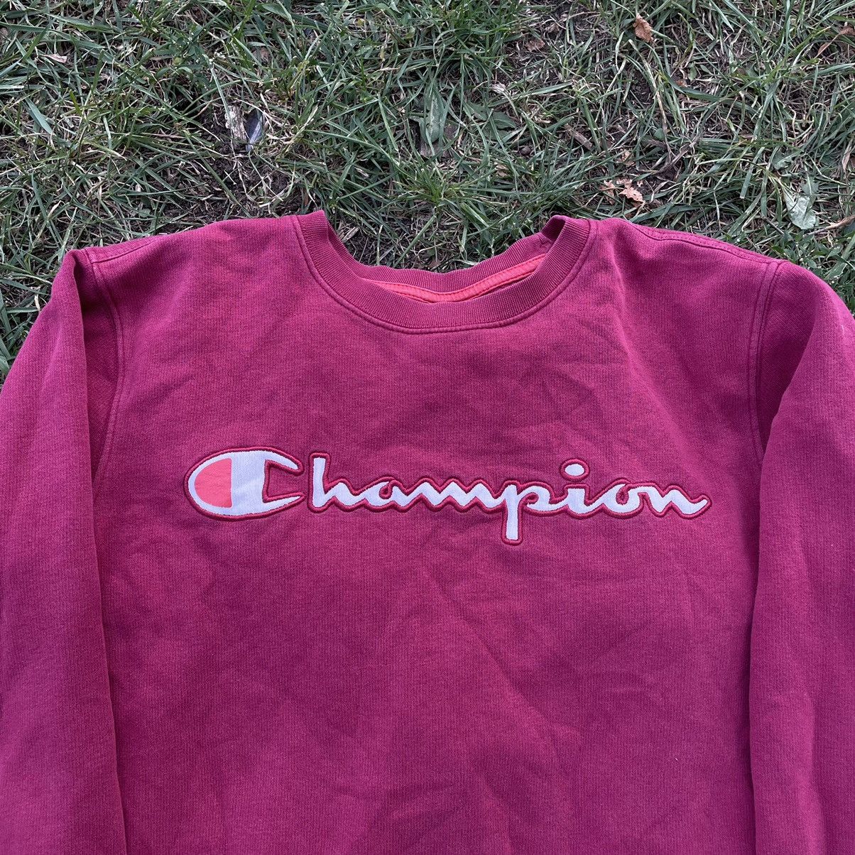 Vintage Vintage 90s Champion Embroidered Logo Crewneck Streetwear S Size US S / EU 44-46 / 1 - 4 Thumbnail