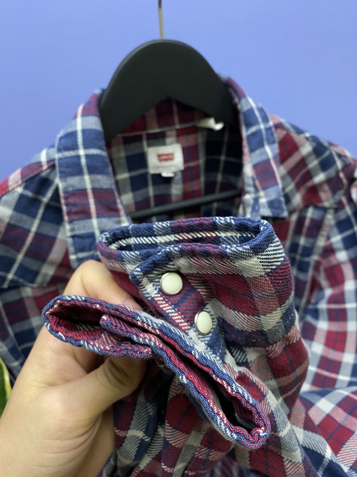 Other Levi’s Double Pockets Plaid Flannel Shirt Travis Scott Shirt Size US L / EU 52-54 / 3 - 10 Thumbnail