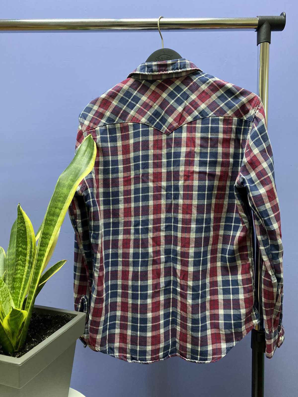 Other Levi’s Double Pockets Plaid Flannel Shirt Travis Scott Shirt Size US L / EU 52-54 / 3 - 13 Thumbnail