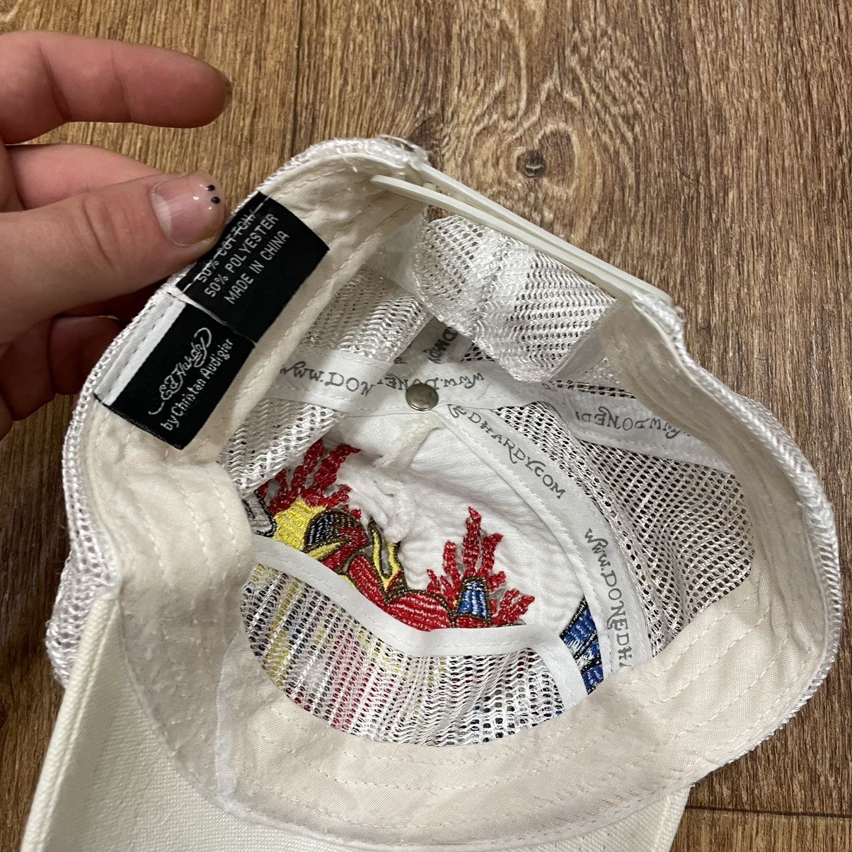 Ed Hardy Vintage Y2K Ed Hardy Christian Audigier Trucker Hat Cap Size ONE SIZE - 7 Thumbnail