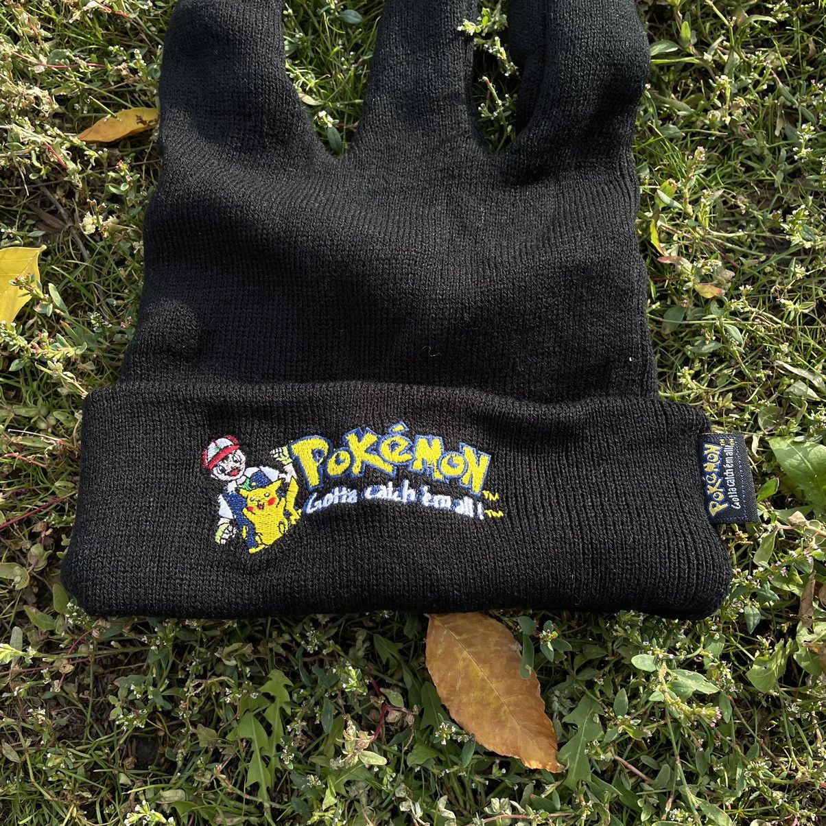 Vintage Vintage 90s Pokemon Graphic Beanie Black Streetwear Goth OS Size ONE SIZE - 3 Thumbnail