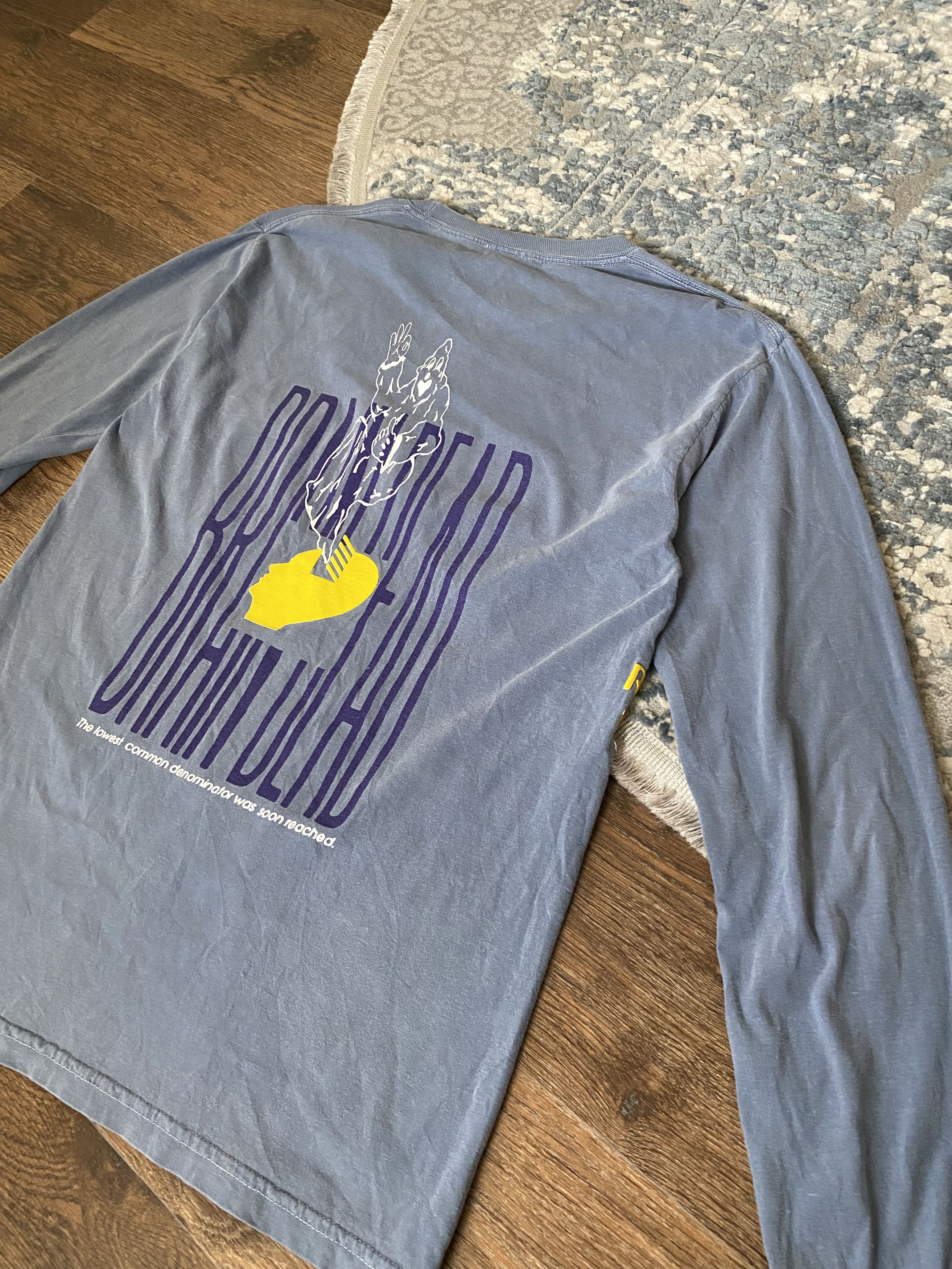 Brain Dead Brain Dead Ghost L/S Tee Blue Size S T shirt Long Sleeves Size US S / EU 44-46 / 1 - 2 Thumbnail