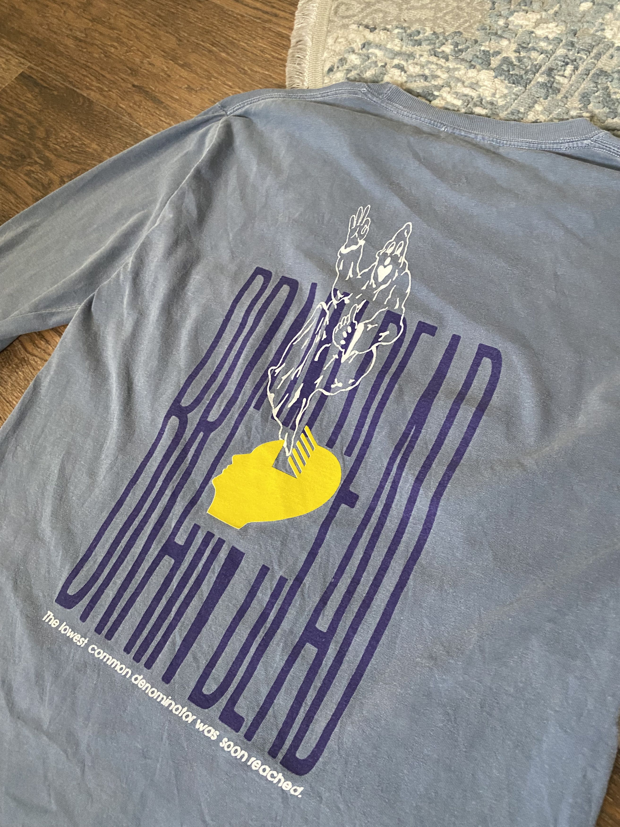 Brain Dead Brain Dead Ghost L/S Tee Blue Size S T shirt Long Sleeves Size US S / EU 44-46 / 1 - 4 Thumbnail