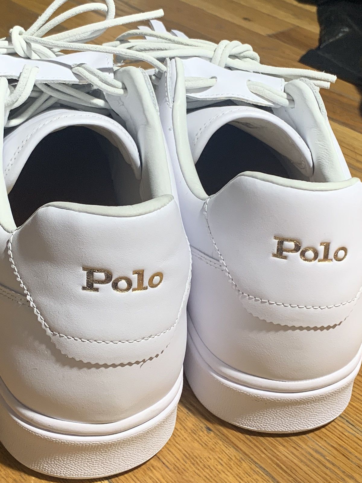 Polo Ralph Lauren Ralph Lauren Polo Golf Style Sneakers White Size US 11.5 / EU 44-45 - 3 Thumbnail