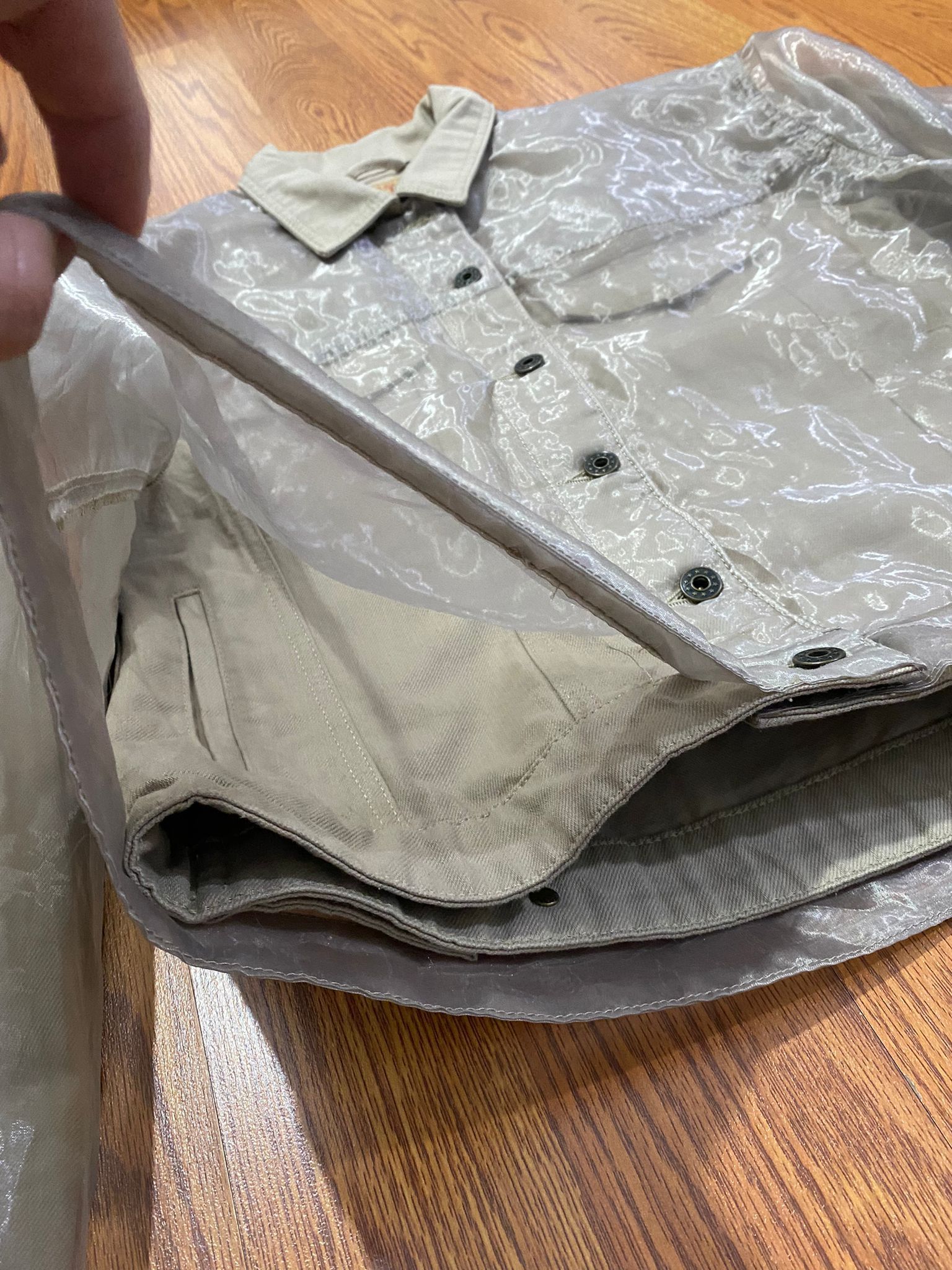 Y/Project Organza Denim Jacket Size S / US 4 / IT 40 - 11 Thumbnail
