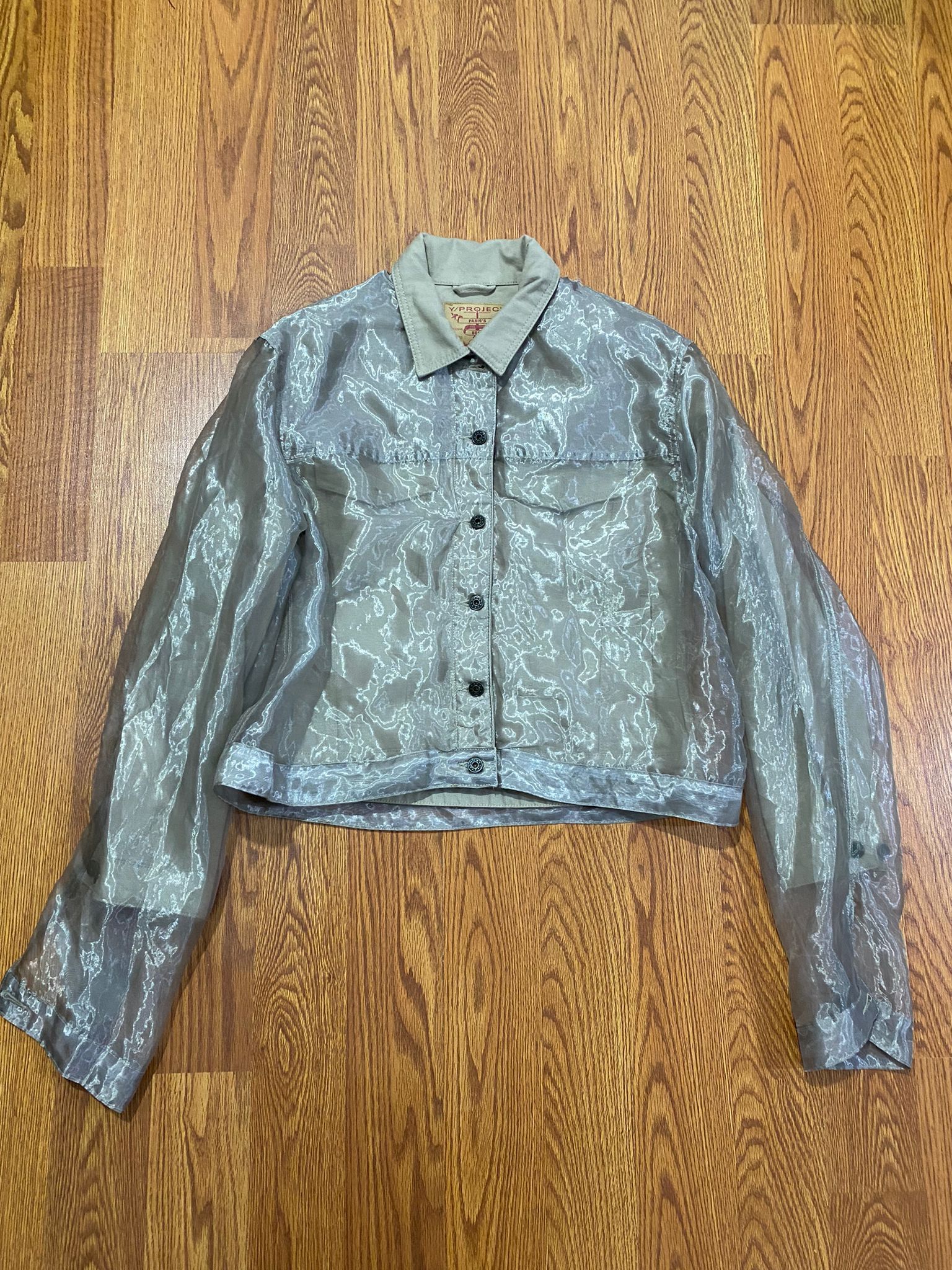 Y/Project Organza Denim Jacket Size S / US 4 / IT 40 - 9 Thumbnail