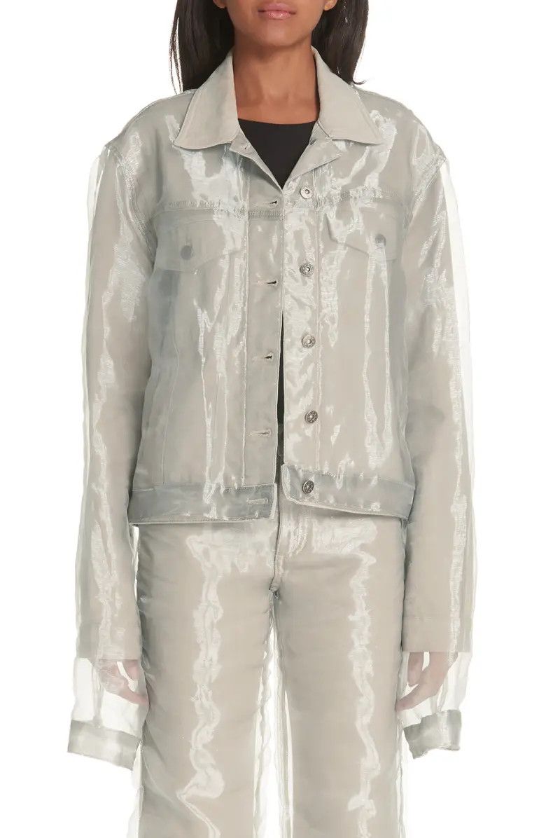 Y/Project Organza Denim Jacket Size S / US 4 / IT 40 - 2 Thumbnail