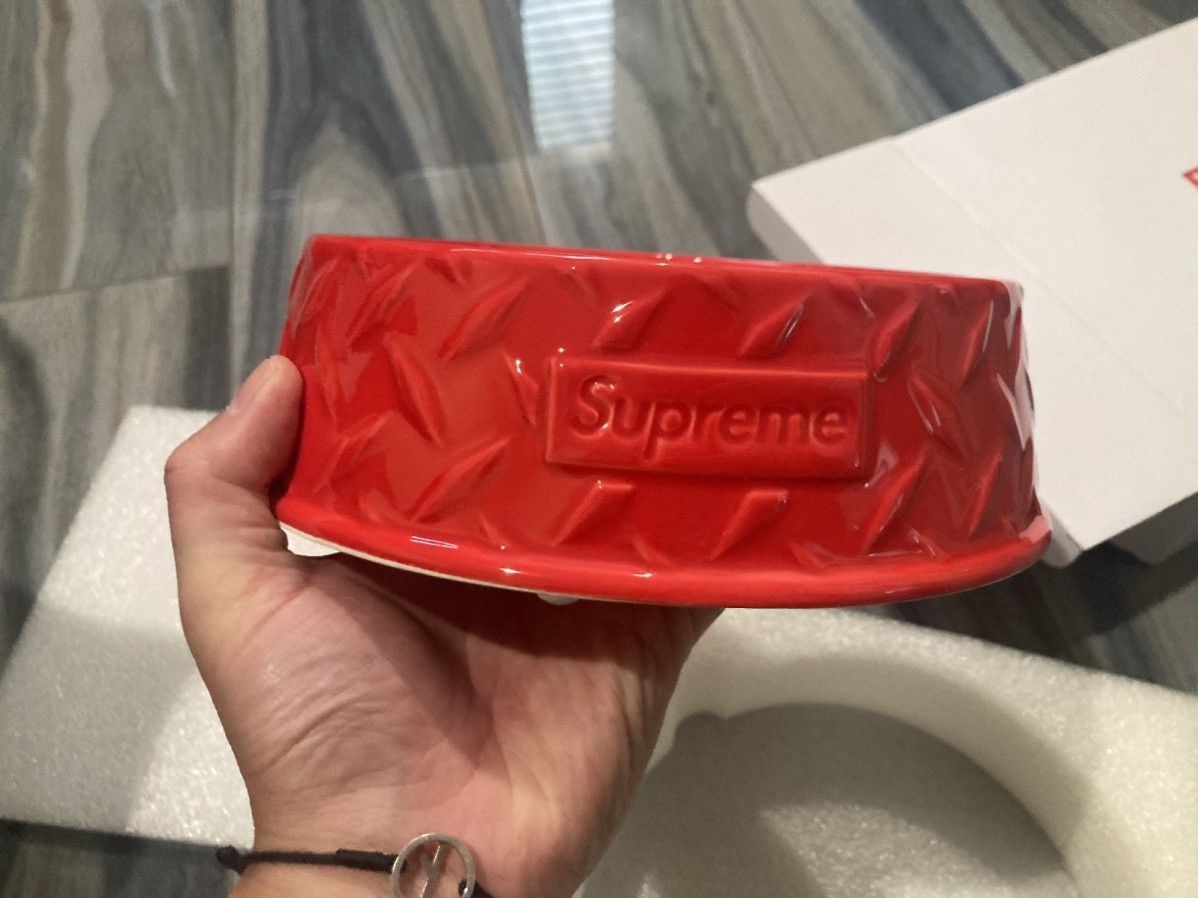 Supreme Supreme 2023SS diamond plate dog bowl Size ONE SIZE - 4 Thumbnail