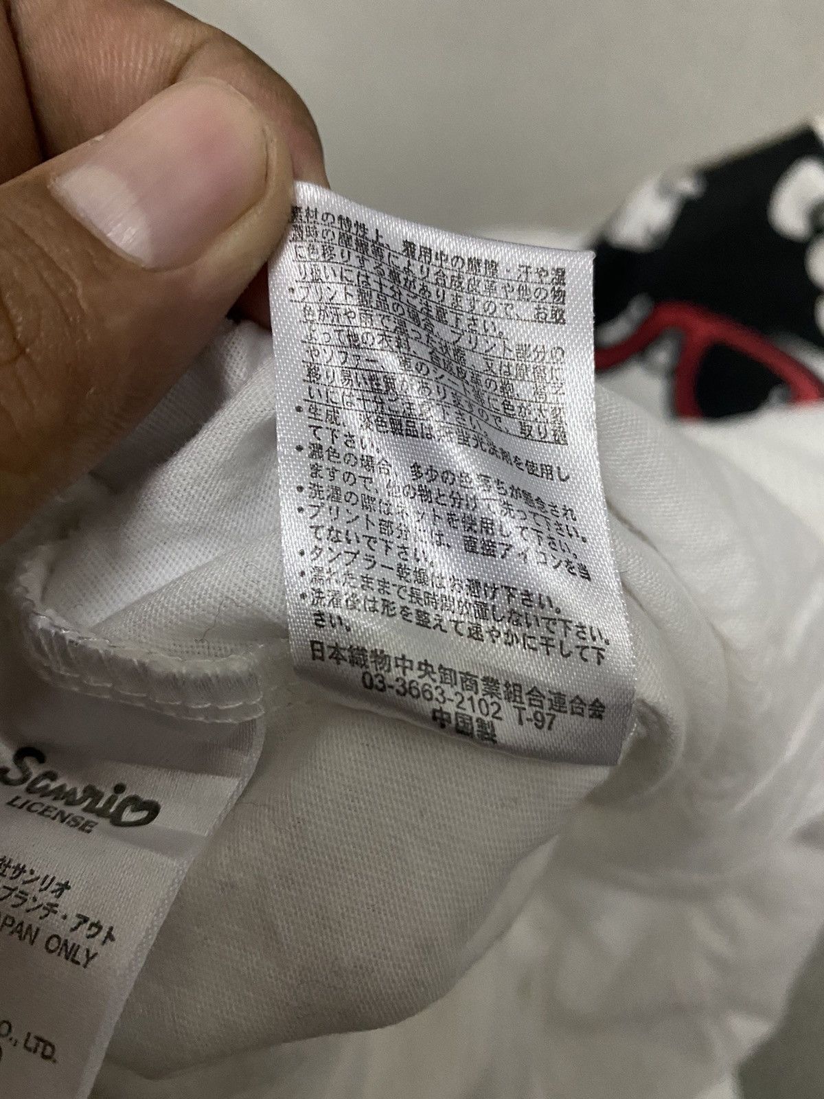 Cartoon Network × Vintage Vintage Hello Kitty Rappers White Jersey Tee Size US M / EU 48-50 / 2 - 8 Thumbnail