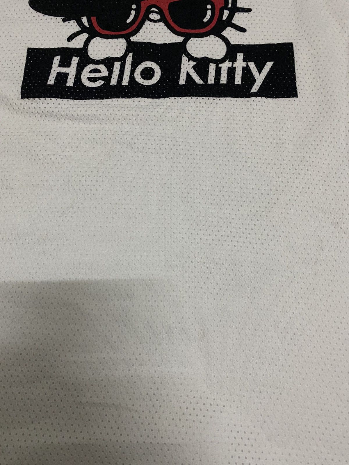 Cartoon Network × Vintage Vintage Hello Kitty Rappers White Jersey Tee Size US M / EU 48-50 / 2 - 4 Thumbnail