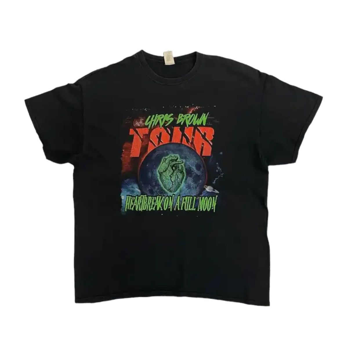 Band Tees Chris Brown tour tshirt Size US XL / EU 56 / 4 - 1 Thumbnail